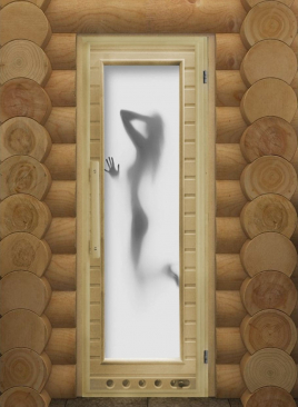 Дверь DoorWood Элит Люкс Искушение с фотопечатью 730х1850 мм, деревянная