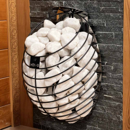 Электрическая печь Henki Nest 6 кВт, черная