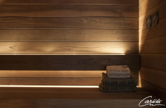  Комплект Cariitti для подсветки полков Sauna Linear Led 1M, оптоволокно