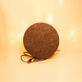 Светильник для сауны Licht-2000 Stonelight round Double, 195/240 мм, теплый белый